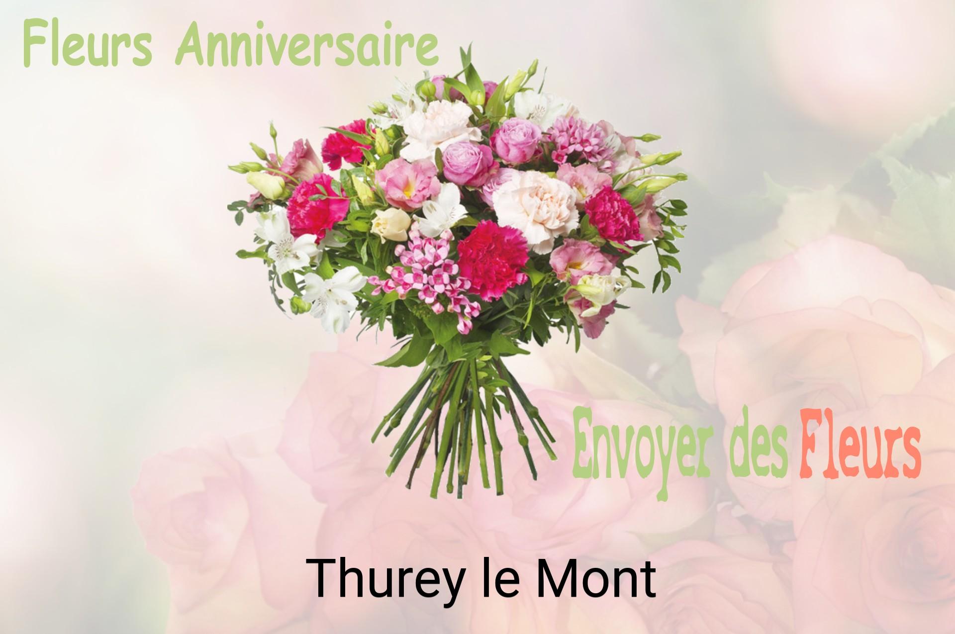 Bouquet de fleurs d’anniversaire livré à Thurey-le-Mont